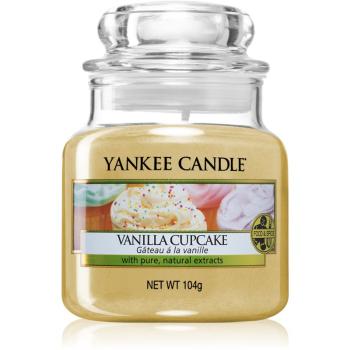 Yankee Candle Vanilla Cupcake lumânare parfumată Clasic mediu 104 g