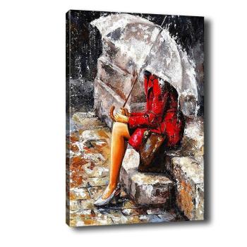 Tablou Tablo Center Waiting in the Rain, 40 x 60 cm