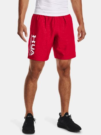 Under Armour UA Woven Emboss Pantaloni scurți Roșu