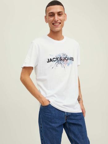 Jack & Jones Tear Tricou Alb