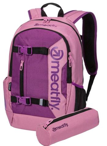 Meatfly Rucsac Basejumper Dusty Rose/Plum