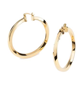 Guess Cercei cercuri eleganți Hoops Don`t Lie JUBE01484JWYG