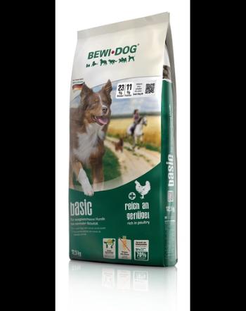 BEWI DOG Basic Hrana uscata pentru caini adulti, cu pasare 25 kg (2x12,5 kg)