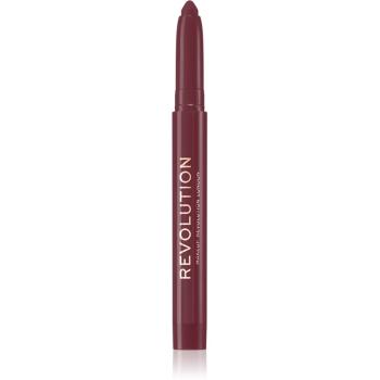 Makeup Revolution Velvet Kiss Ruj crema hidratant in creion culoare Vampire 1.2 g