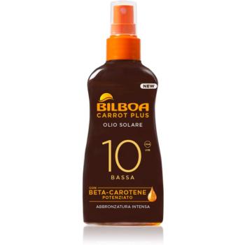 Bilboa Carrot Plus Ulei de plaja pentru fata si corp SPF 10 200 ml