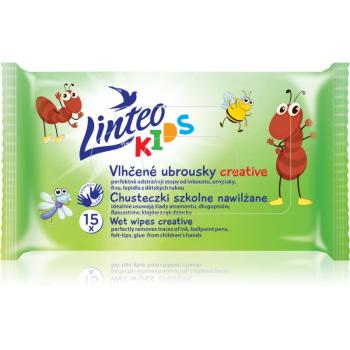 Linteo Kids Creative Șervețele umede pentru copii 15 buc