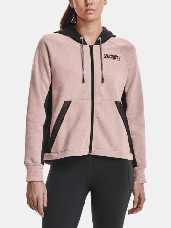 Under Armour Rival FZ Hoodie Hanorac Roz