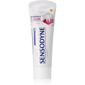 Sensodyne Sensitivity & Gum Whitening pasta de dinti pentru albire pentru a proteja dintii si gingiile 75 ml