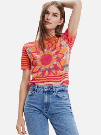 Desigual Lucca Tricou Roz