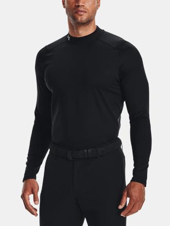 Under Armour UA CGI Ls Golf Mock Tricou Negru