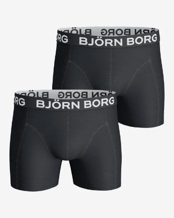Björn Borg Noos Solids Boxeri 2 buc Negru