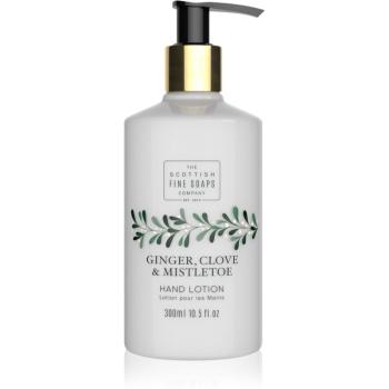 Scottish Fine Soaps Ginger, Clove & Mistletoe Hand Lotion Lapte pentru maini 300 ml