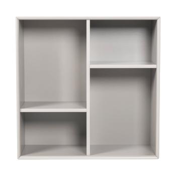 Sistem de rafturi modulare gri deschis 70x70 cm Z Cube - Tenzo