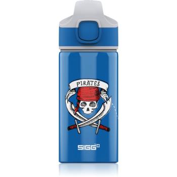 Sigg Miracle sticlă de apă pentru școală cu pai Pirates 400 ml