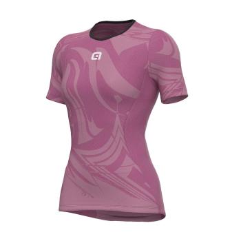 
                 ALÉ Tricou de ciclism cu mânecă scurtă - ETESIA LADY - roz 
            