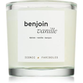 FARIBOLES Iconic Benzoin Vanilla lumânare parfumată 400 g