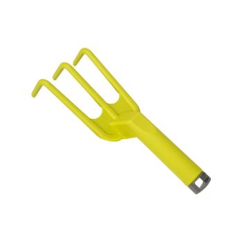 Greblă mică pentru grădinărit Plastia Tool, verde