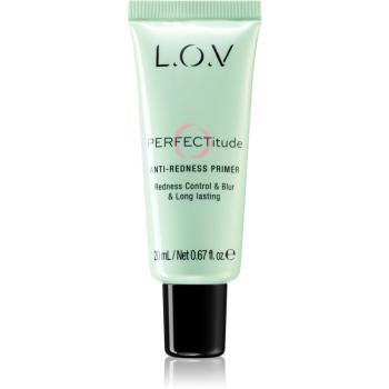 L.O.V. PERFECTitude baza de machiaj iluminatoare pentru piele sensibila si inrosita 20 ml