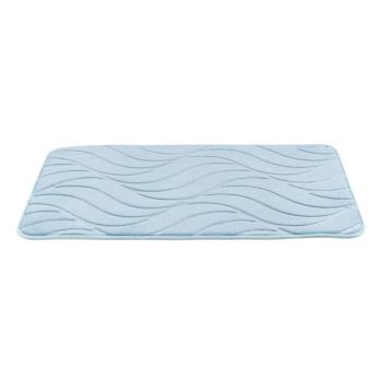 Covoraș de baie albastru deschis din spumă cu memorie 50x80 cm Tropic – Wenko