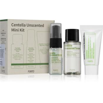 Purito Wonder Releaf Centella Mini Kit Unscented Seturi pentru voiaj (pentru piele sensibila si iritabila)