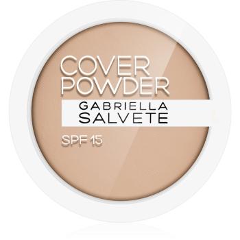 Gabriella Salvete Cover Powder pudra compacta SPF 15 culoare 03 Natural 9 g
