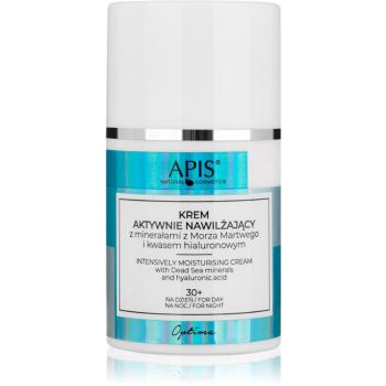 Apis Natural Cosmetics Optima crema puternic hidratanta cu minerale din Marea Moartă 30+ 50 ml