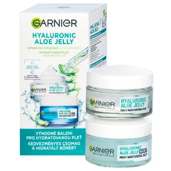 Garnier Set cadou hidratant pentru îngrijirea pielii Naturals cutanate Hyaluronic Aloe Jelly Duopack