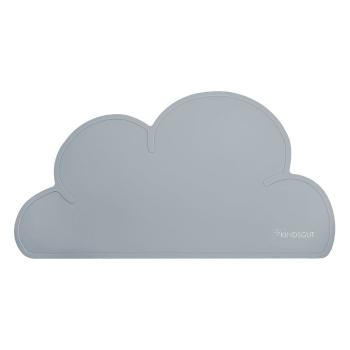 Suport din silicon pentru masă Kindsgut Cloud, 49 x 27 cm, gri închis