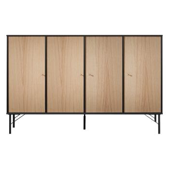 Comodă cu aspect de lemn de stejar Hammel Mistral Kubus, 136 x 89 cm