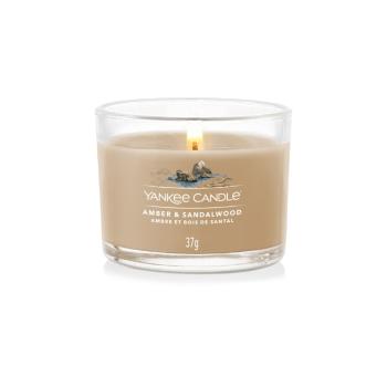 Yankee Candle Lumânare votivă in sticlă Amber & Sandalwood 37 g