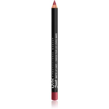 NYX Professional Makeup Suede Matte  Lip Liner dermatograf mat de buze culoare Cherry Skies 1 g