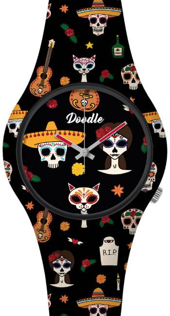 Doodle Calaveras Mood Mexican Tattoo DOSK005