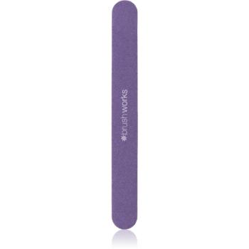 Brushworks Large Nail File pilă de unghii fata-verso 1 buc