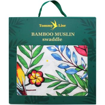 Tommy Lise Bamboo Muslin Swaddle Blooming Day scutece textile 120x120 cm 1 buc