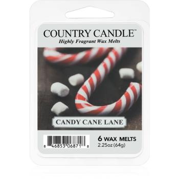 Country Candle Candy Cane Lane ceară pentru aromatizator 64 g