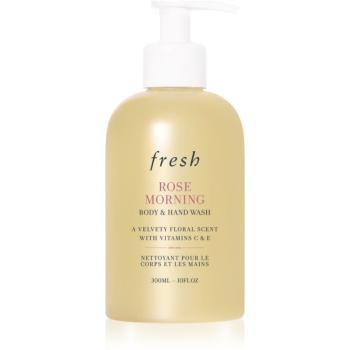 fresh Rose Morning Body & Hand Wash gel de duș de trandafir 300 ml