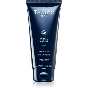 Thalgo Force Marine Wake-Up Shower gel de dus energizant pentru corp si par pentru bărbați 200 ml