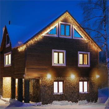 Blumfeldt Forsthaus luminide Crăciun 8 m 160 LED-uri Flash Motion albe calde