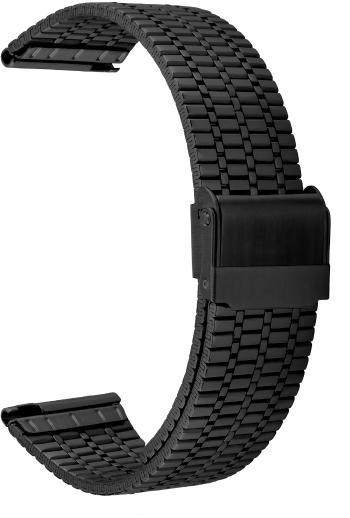 4wrist Brățară milaneză universală de 22 mm - Black