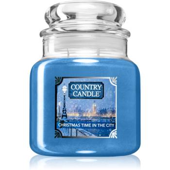 Country Candle Christmas Time In The City lumânare parfumată 453 g