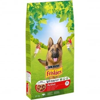 Friskies Dog Active Carne, 15 kg