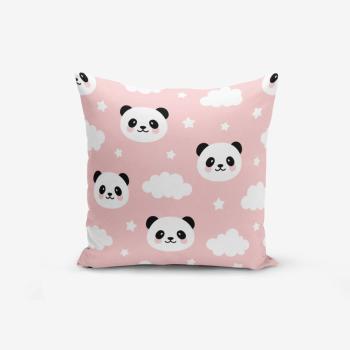 Față de pernă cu amestec din bumbac Minimalist Cushion Covers Panda, 45 x 45 cm