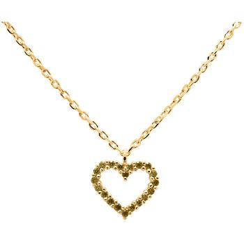 PDPAOLA Colier delicat aurit cu pandantiv în formă de inimăOlive Heart Gold CO01-223-U (lanț, pandantiv)