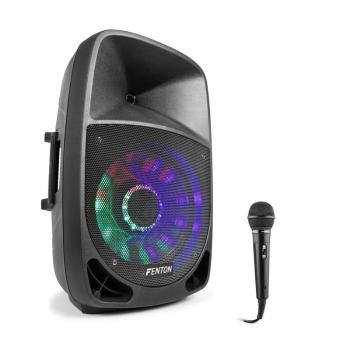 Fenton FT1500A, boxă activă, 350 W, bluetooth + microfon, negru