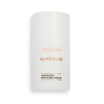 Revolution Skincare Cremă de noapte pentru ten Glycolic Acid Glow(Overnight Moisture  Cream) 50 ml