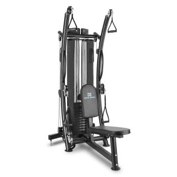 Capital Sports PUISSANTOR B15, negru, dispozitiv multifuncțional pentru antrenament acasă, 150 LB, oțel