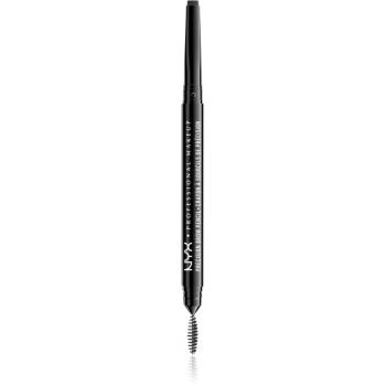 NYX Professional Makeup Precision Brow Pencil creion pentru sprancene culoare 06 Black 0.13 g