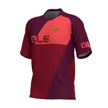 ALÉ RAMPAGE MTB tricou - purple/pink 