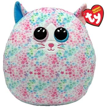 Ty Squishy Beanies Emma pernuță de pluș Multicolor Cat 3y+ 30 cm