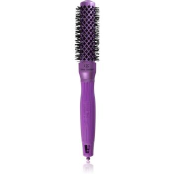 Olivia Garden Nano Thermal Violet Edition perie rotundă pentru păr 24 mm